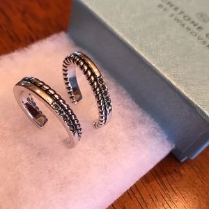 Touchstone by Swarovski Oval Beaded Earrings